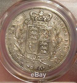 Great Britain 1847 Large Silver Crown (PCGS XF 45)