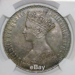Great Britain 1847 Proof Gothic Crown Queen Victoria NGC PF 58