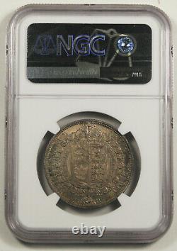 Great Britain 1887 Silver JUBILEE 1/2 Half Crown Coin NGC MS64 GEM BU VICTORIA
