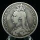 Great Britain 1891 Silver Jubilee Crown Coin Queen Victoria Km#765