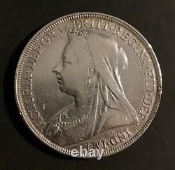 Great Britain 1894-LVII Crown Queen Victoria -Rare Date KM# 783 MAKE OFFER