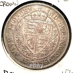 Great Britain 1896 half crown KM 782 XF/AU (w)