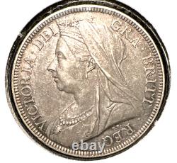 Great Britain 1896 half crown KM 782 XF/AU (w)