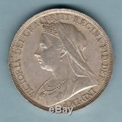 Great Britain. 1897-LXI Crown. Much Lustre. AEF/EF
