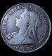 Great Britain 1899 Lxii Silver Crown Queen Victoria