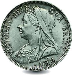 Great Britain 1901 Last Queen Victoria Silver Half Crown