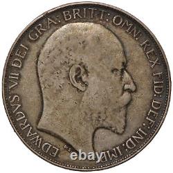 Great Britain 1902 Crown Edward VII S-3978 Sterling Silver Coin One-Year Type