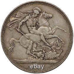 Great Britain 1902 Crown Edward VII S-3978 Sterling Silver Coin One-Year Type