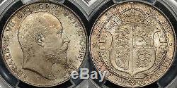 Great Britain 1902 Half Crown 1/2 Cr KM# 802 PCGS MS64 Choice Uncirculated