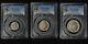 Great Britain 1902 Matte Proof Set Sixpence To Crown 5 Coins Pcgs Pr63-pr64