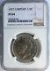 Great Britain 1927 Silver Brilliant Proof Half Crown. George V. Ngc Pf-64
