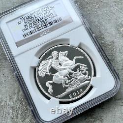 Great Britain 2013 Silver Proof £5 pound St. George Dragon NGC PF 70 Ultra Cameo