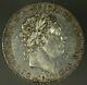 Great Britain Crown 1820 George Iii Year Of Reign Lx Au/unc Some Hairlines A2463