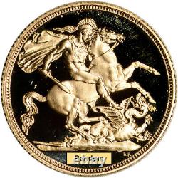 Great Britain Gold Sovereign. 2354 oz Elizabeth II Crown Proof Random Date