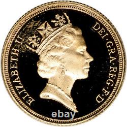 Great Britain Gold Sovereign. 2354 oz Elizabeth II Crown Proof Random Date