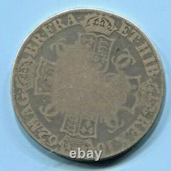 Great Britain Historical Toned Charles II Silver Crown, 1662, Km# 417