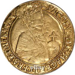 Great Britain James I Gold Unite (1607-09) NGC XF-40
