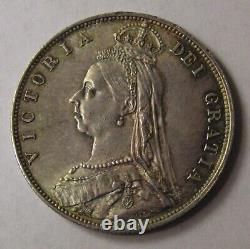 Great Britain Silver 1/2 Crown 1887 Queen Victoria