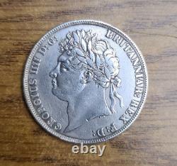 Great Britain Silver Crown 1821 KM 680.1 (Invt2)