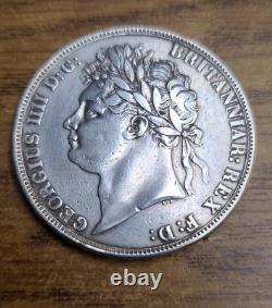 Great Britain Silver Crown 1821 KM 680.1 (Invt2)