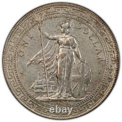 Great Britain UK 1925 TRADE DOLLAR China $1 Silver Coin PCGS AU Better Date