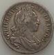 Great Britain William Iii Crown 1696, Km494.1. Silver Coin