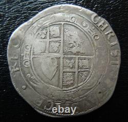 Great Britain c1625-1649 King Charles I Tower Mint Half 1/2 Crown Silver Coin