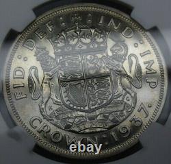Great Britain uk 1937 1 crown proof ngc pr65 scarce