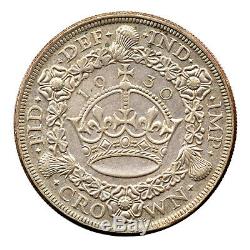 KM# 836 Wreath Crown Five Shillings George V Great Britain 1930 (VF)