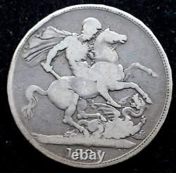 Kappyscoins W5755 Great Britain 1821 King George IIII Silver Crown Fine