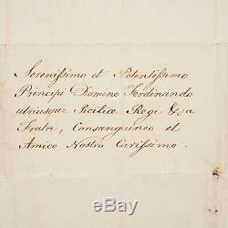 King George III Signed Document Appointment Manuscript The Crown Dowton Abbey UK