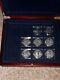 Kings & Queens Of Great Britain Silver Proof Crown Set By The Royal Mint