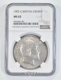 MS62 1902 Great Britain Crown Graded NGC 8205
