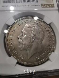 NGC MS65 Great Britain UK Jubilee 1935 King George V Silver Coin 1 Crown