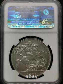 NGC PF63 Matte Great Britain UK 1902 King Edward VII Silver Coin 1 Crown