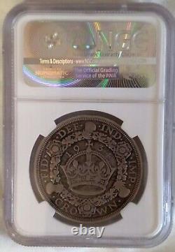 Ngc 1934 Great Britain George V Crown-rarest Date Of Last 200 Years-good Price