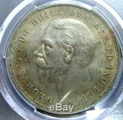PCGS MS63 Gold Shield-Great Britain 1935 George V Silver One Crown BU Scarce
