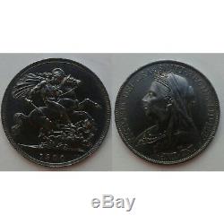SCC Great Britain UK Crown 1900 LXIV. KM#783. Silver Dollar Thaler coin Victoria
