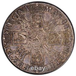 Scarce Silver 1691 England Great Britain Crown S-3433 PCGS XF45