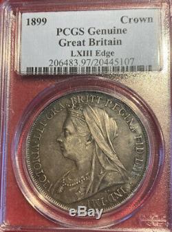 U. K. Great Britain 1899 Crown PCGSs Coin