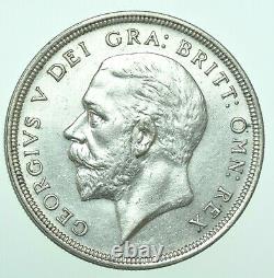 Very Scarce 1933 George V Wreath Crown, British Silver Coin Only 7132 Struck