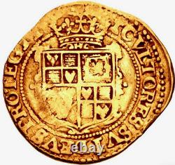 1625-1649 Grande-bretagne Angleterre Charles Ier Stuart Av Crown Vf Rarissime