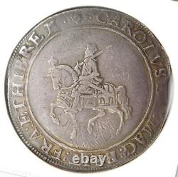 1632 Grande-Bretagne Angleterre Royaume-Uni Charles I Couronne Pièce Certifiée NGC Détails VF Rare