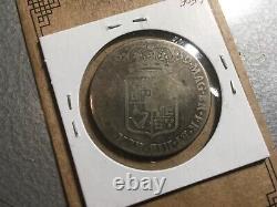 1689 William & Mary Grande-bretagne Half Crown Shield Type Inverser # 1939s
