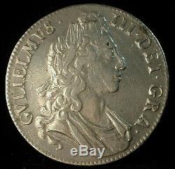 1695 Grande-bretagne Silver Crown + Vf Condition