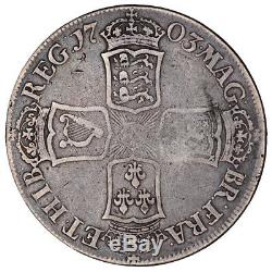 1703 Anne Vigo Demi-couronne De Monnaie D'argent Grande-bretagne