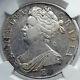 1707 Grande-bretagne Uk Engalnd Queen Anne Silver Crown English Monnaie Ngc I81740