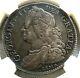 1746 Lima Argent Grande-bretagne Crown King George Ii Coin Ngc Très Fine 30