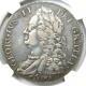 1746 Lima Grande-bretagne Angleterre George Ii Couronne Coin Certifié Ngc Vf35 Rare