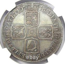 1746 Lima Grande-bretagne Angleterre George II Couronne Coin Certifié Ngc Vf35 Rare